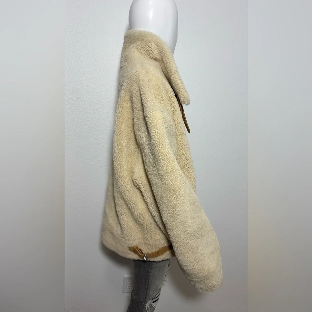 EUC Amiri Oversized Shearling Jacket